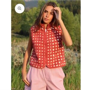 Midnight Lunch Red Vest